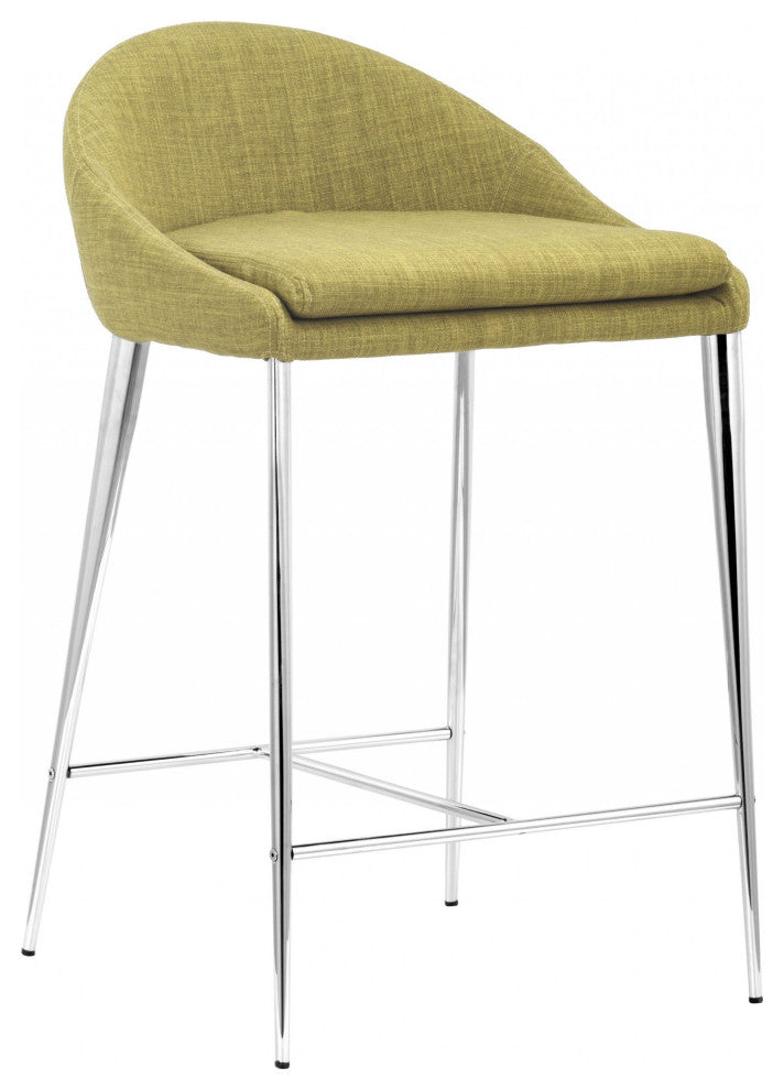 Reykjavik Counter Chair, Set of 2 Pea Green