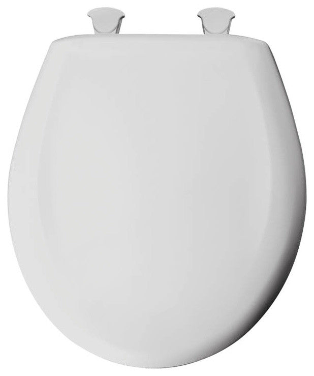Bemis, Toilet Seat, Euro White, 3"x16"x19"