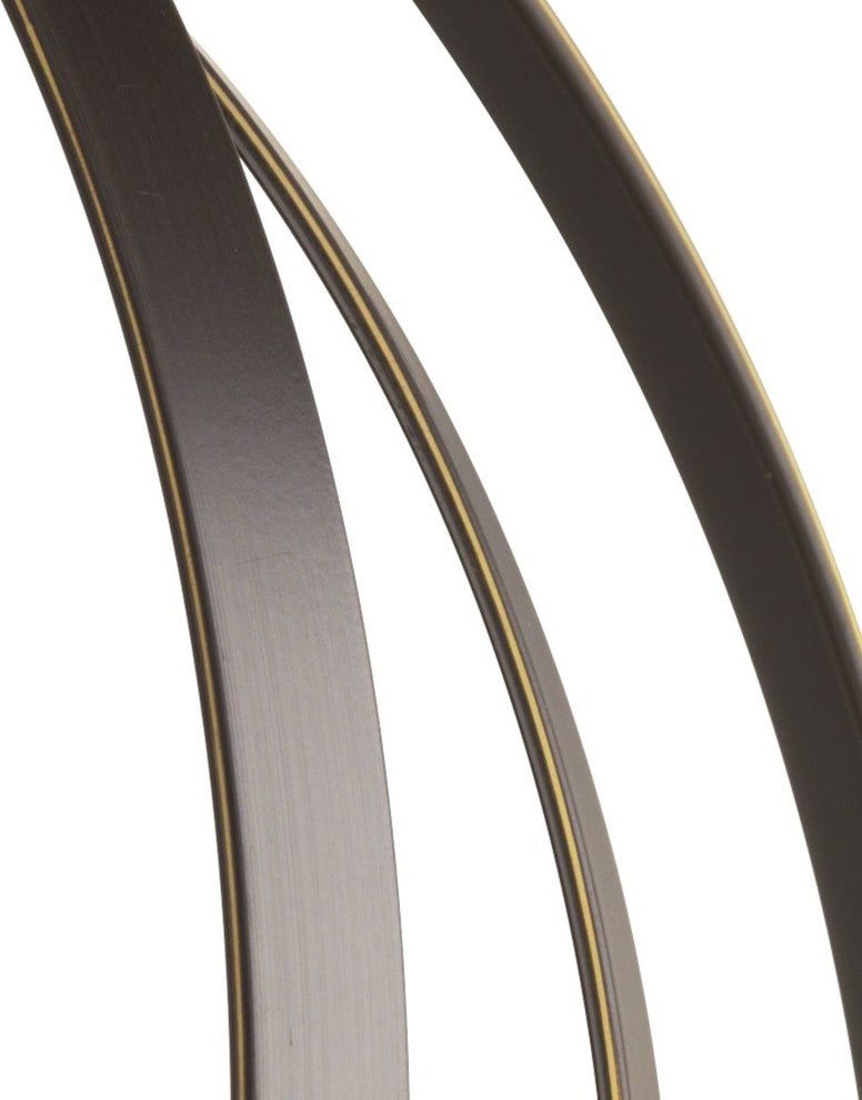 3-Light Sphere Pendant, Antique Bronze