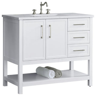 Arlo 42" Bathroom Vanity, White