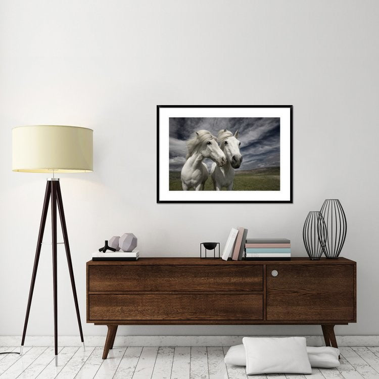 "Inseparables" Framed Digital Print by Bragi Ingibergsson, 44x32"