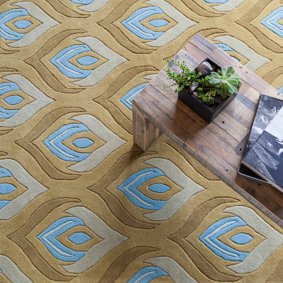 Davin Contemporary Area Rug, 5'x7'