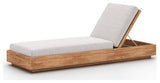Kinta Outdoor Chaise Lounge-Stone Grey