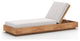 Kinta Outdoor Chaise Lounge-Stone Grey