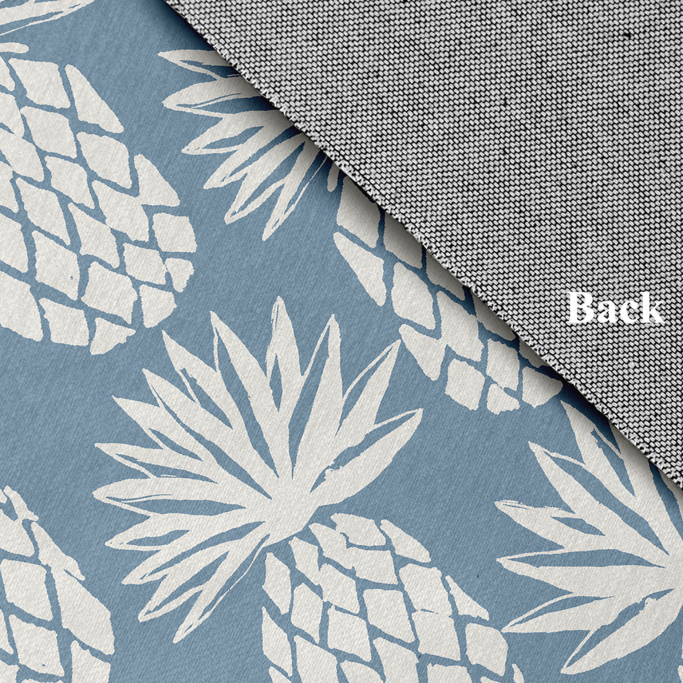 Pineapple Pattern Chenille Rug