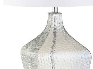 Jane 26" Glass Table Lamp, Clear