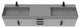 CastelloUSA Amazon 84" Wall Mounted Bathroom Vanity Set, Gray, Gray Top, Black Handles