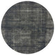 Ahgly Company Indoor Round Mid-Century Modern Area Rugs, 6' Round