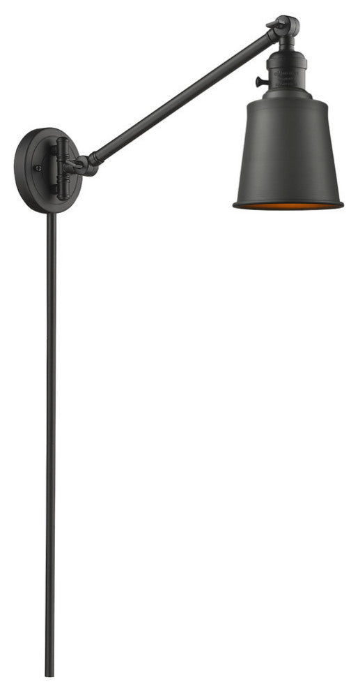 Addison 1-Light LED Swing Arm Light, Oil Rubbed Bronze, Shade: Oil Rubbed Bronze
