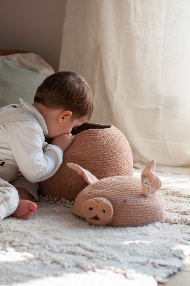 Peggy the Pig Basket