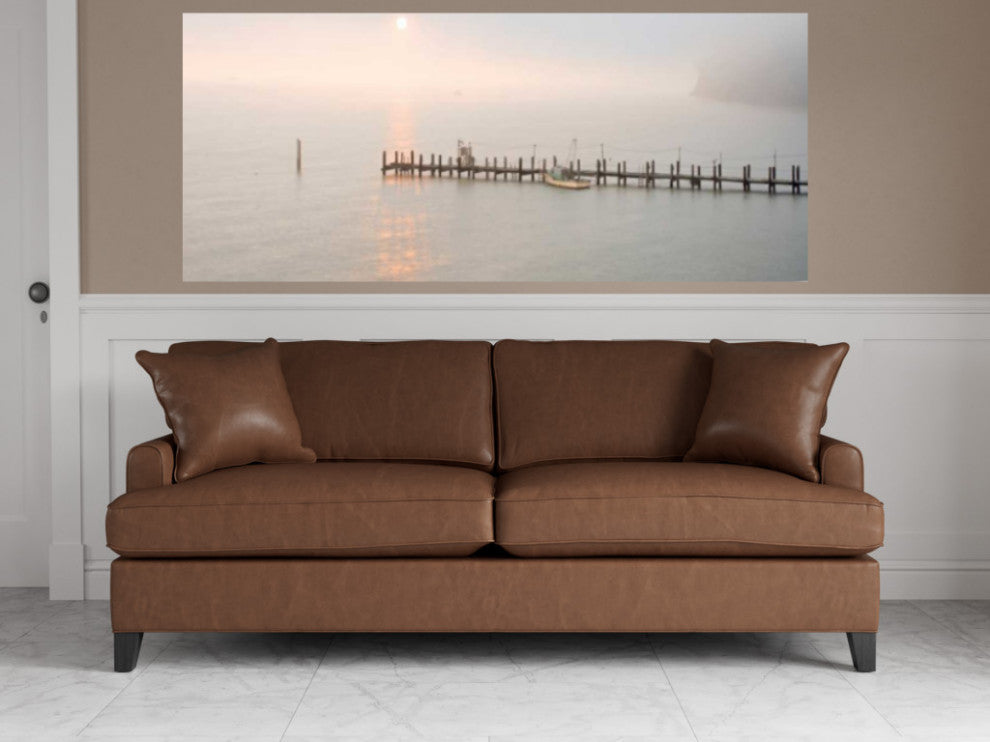 Sunset at the Pier 4 Giclee Wrap Canvas Wall Art