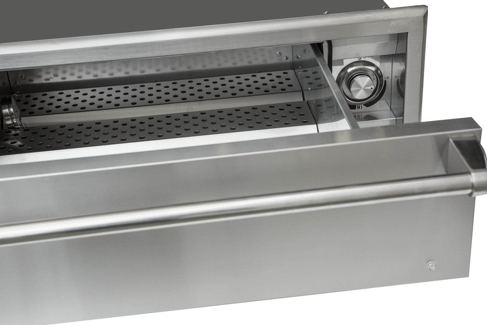 Stainless Steel Warming Drawer