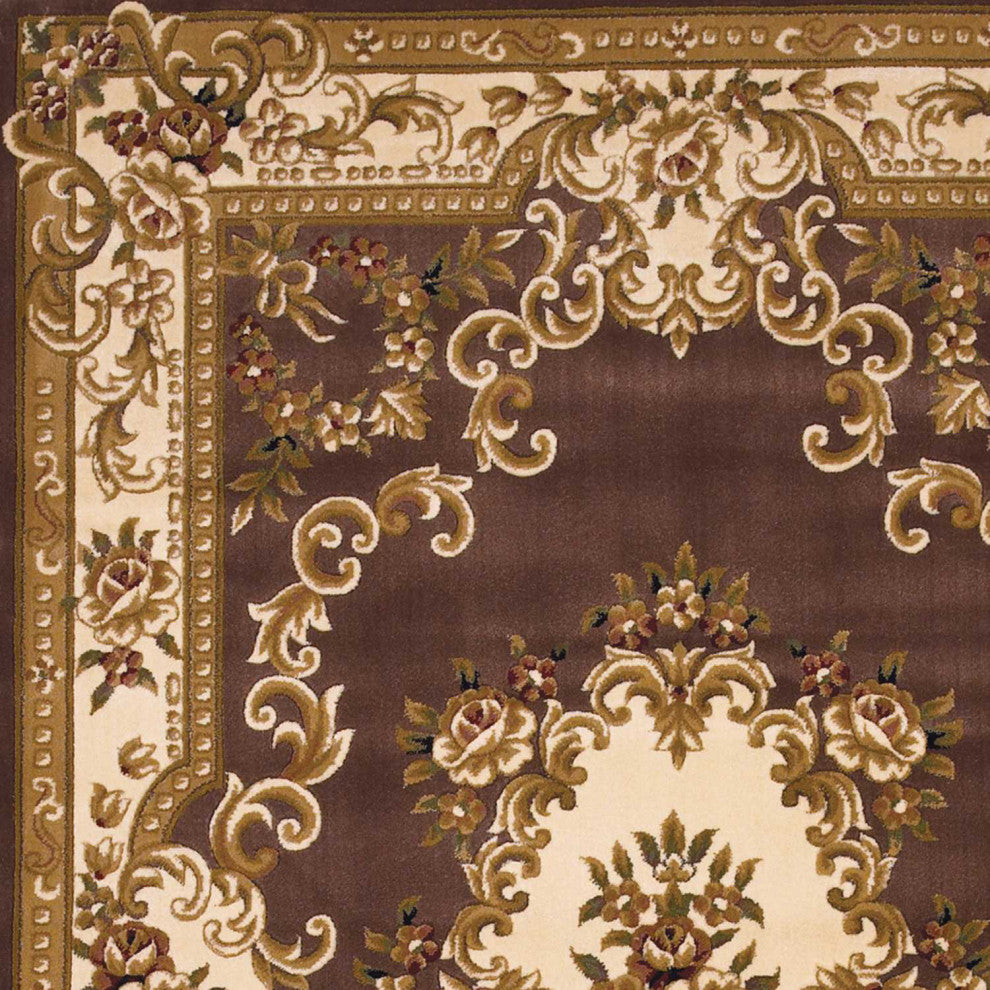 HomeRoots 60" X 84" Blue Wool or Jute Rug