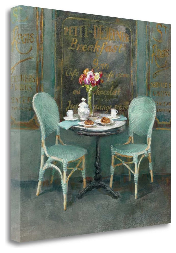 "Joy Of Paris II" By Danhui Nai, Giclee Print on Gallery Wrap Canvas