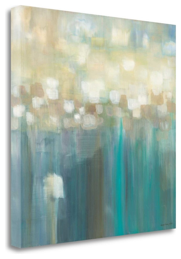 "Aqua Light" By Karen Lorena Parker, Giclee Print on Gallery Wrap Canvas