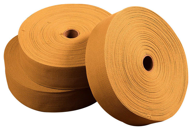 NaturalAreaRugs Cotton Non Slip Carpet Tape (2.75 In x 164 Ft), Tan