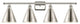Innovations Lighting 516-4W-PN-MBC-8-PN-LED 4 Light 38" Bath Vanity Light