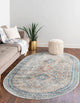 Unique Loom Newport Rosecliff Area Rug