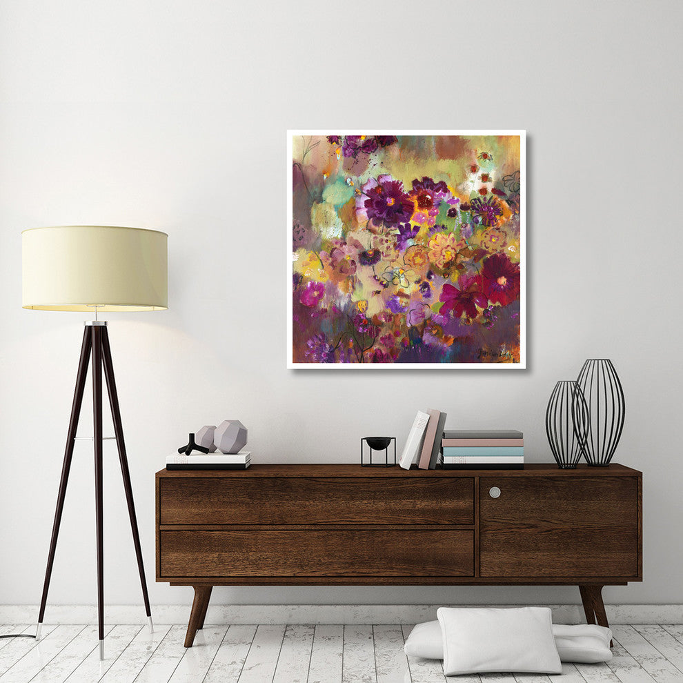 "Lavender Afternoon" Digital Paper Print by Joan Elan Davis, 42"x42"