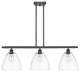 Innovations 516-3I-BK-GBD-92-LED 3 Light Island Light, Matte Black
