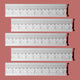 Cornice White Urethane Etienne Ornate Design 5 Pcs   374.375" Length
