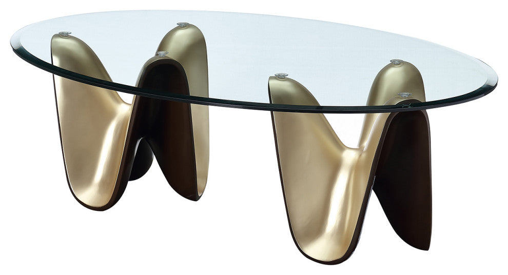 Houston Cocktail Table, Gold