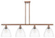 Innovations 516-4I-AC-GBD-92-LED 4 Light Island Light, Antique Copper