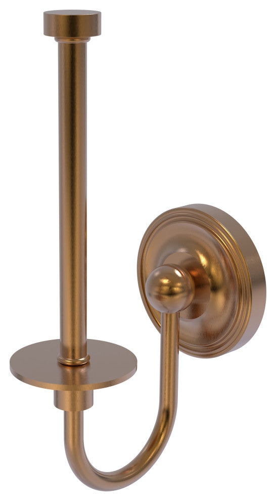 Regal Upright Toilet Tissue Holder, Brushed Bronze