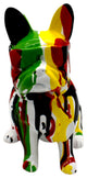 Interior Illusions Plus Multi-Color II Graffiti Dog With Glasses 8" Tall
