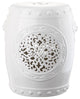 Safavieh Flower Drum Garden Stool, White