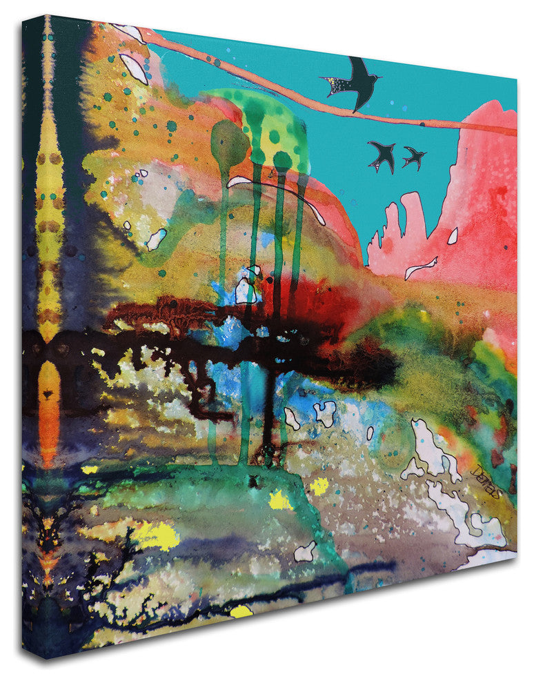Sylvie Demers 'Adventure' Canvas Art, 18 x 18