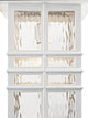 Beacon Square 12" White Outdoor Wall 1-Light