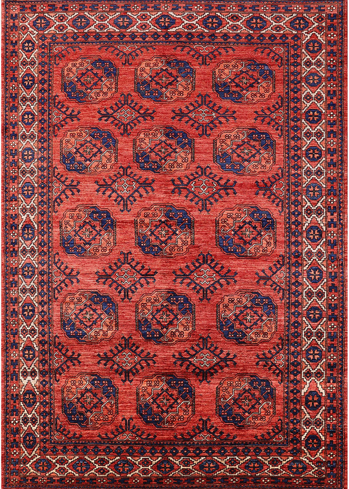Ahgly Company Indoor Rectangle Mid-Century Modern Area Rugs, 5' x 8'