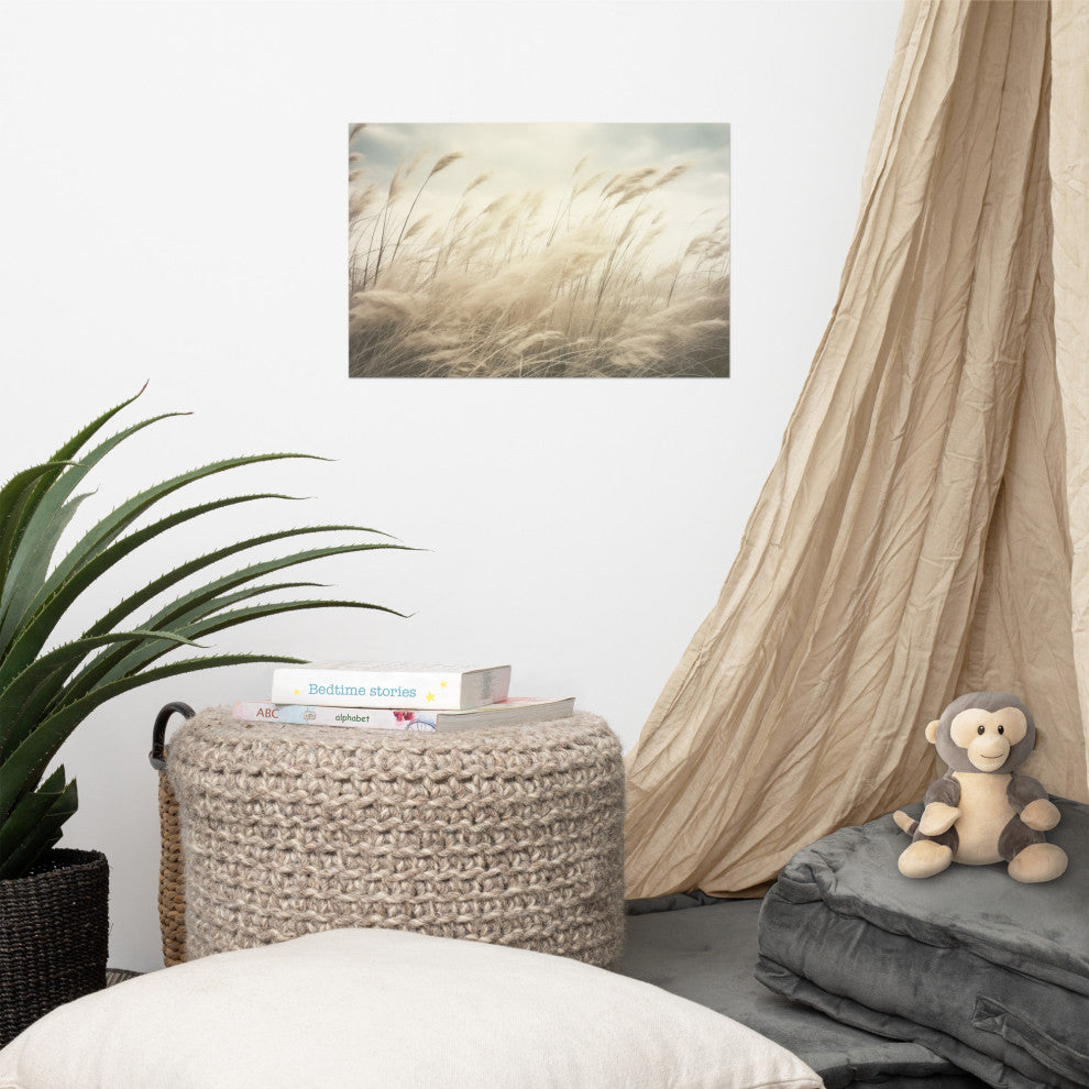 Rustic Beach Art: Coastal Serenade, 12" X 18"
