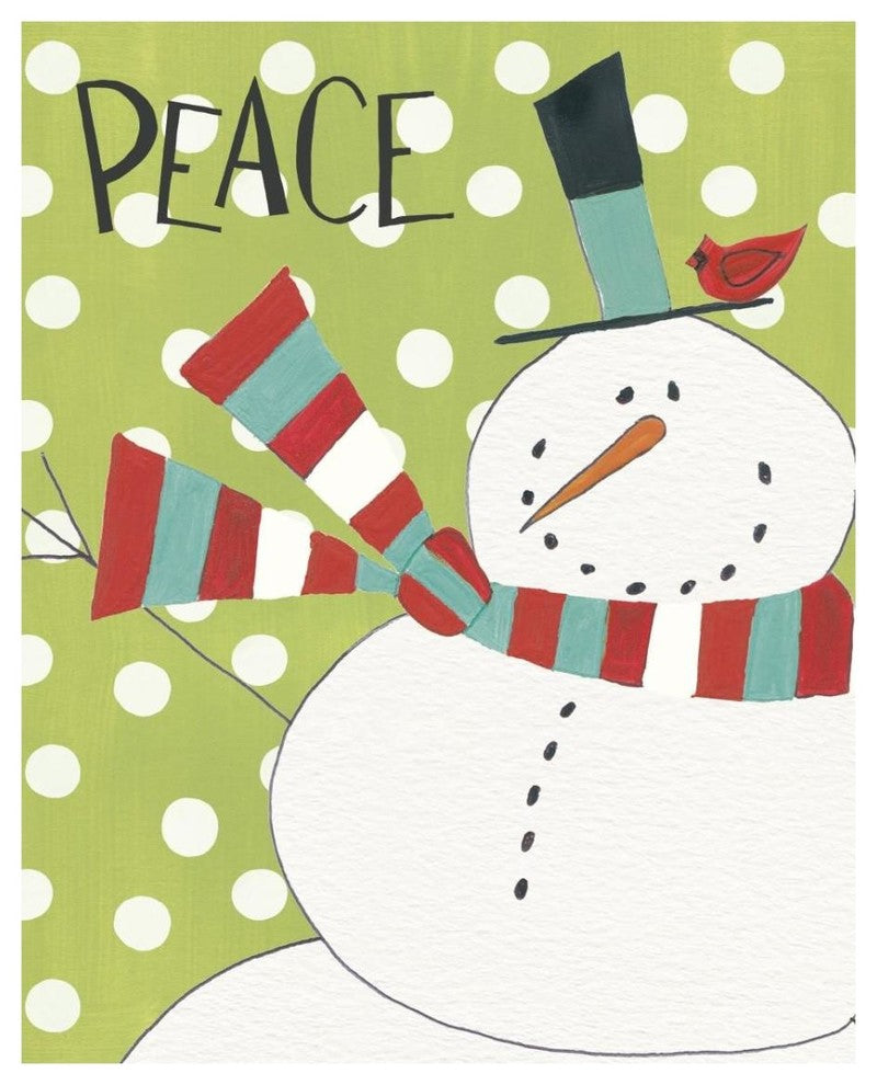 "Whimsy Winterland IV" Digital Paper Print by Anne Tavoletti, 24"x30"