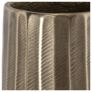 Uttermost 18171 Vertiforge 27-3/4" Tall Aluminum Vase - Set of 2 - Antique Gold