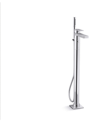 Kohler Parallel Floor-mount Single Handle Freestanding Tub Filler