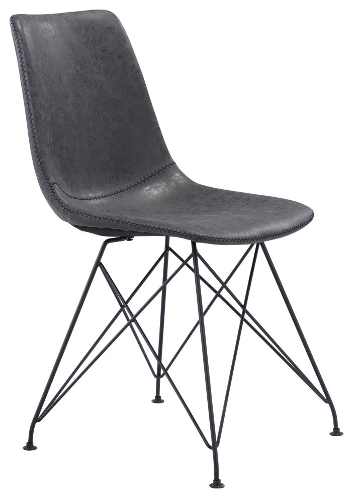 Pelham Dining Chair (Set of 4) Vintage Black