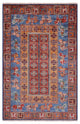 3' 3" X 5' 0" Handmade Antiqued Pazyryk Historical Design Rug Q10699