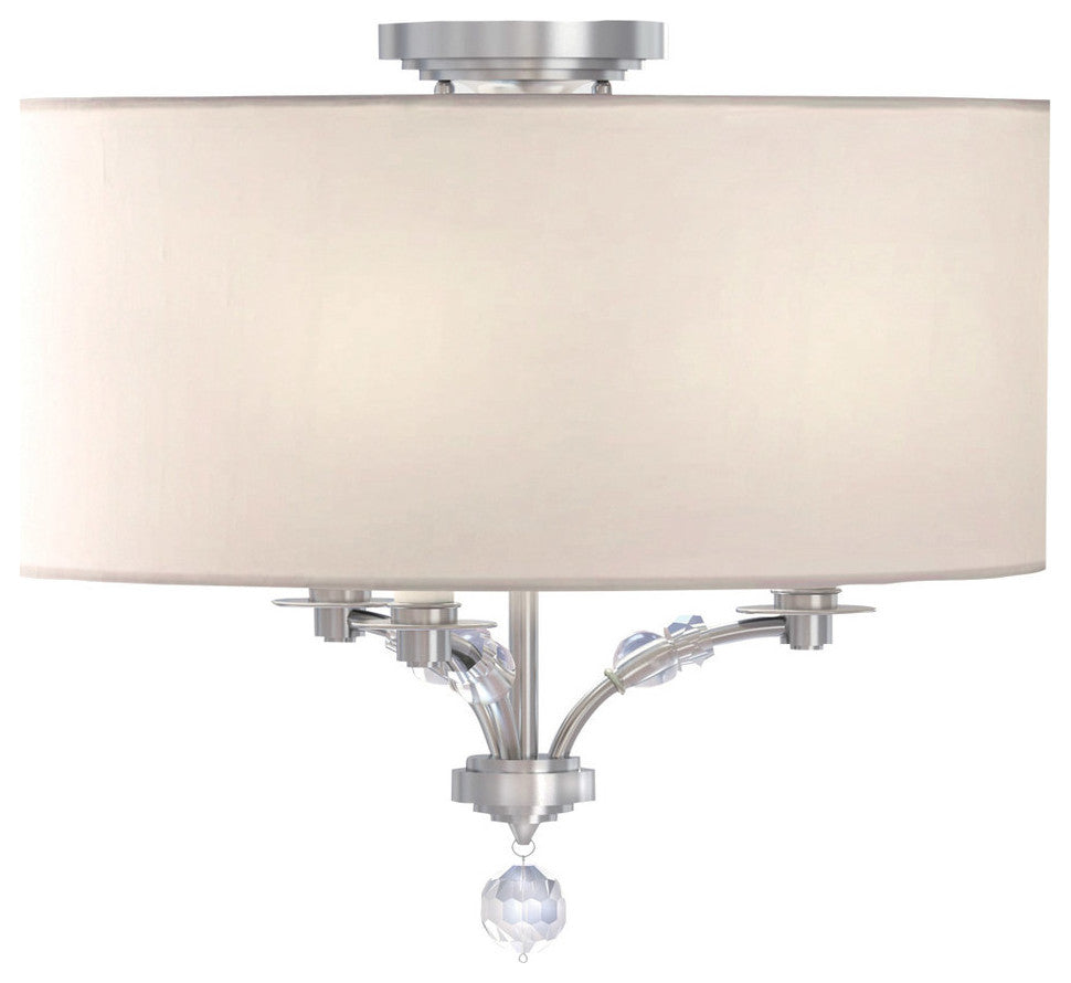 Crystorama Mirage 3-Light Ceiling Mount