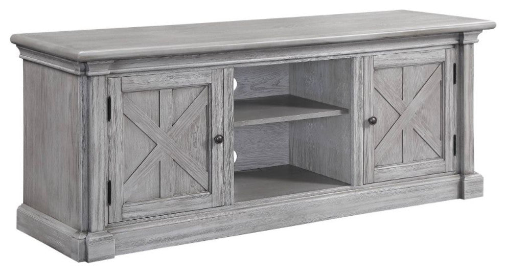Acme Lucinda TV Stand Gray Oak