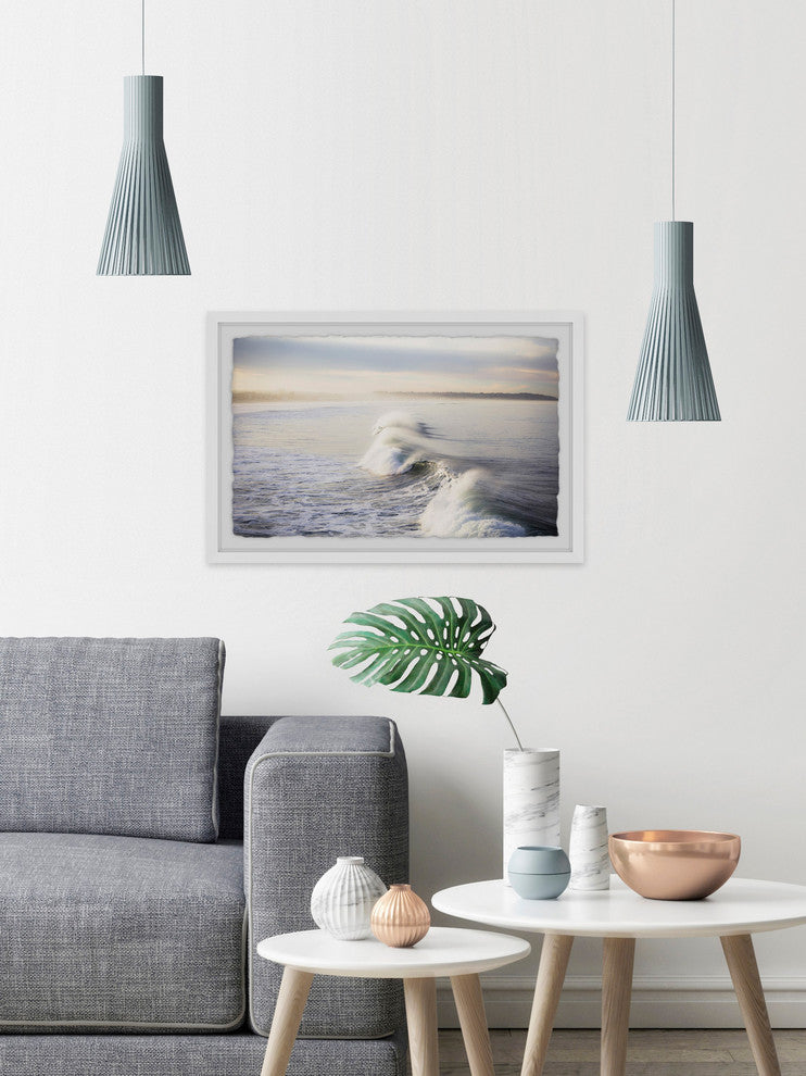 "The Break" Framed Painting Print, 24"x16"
