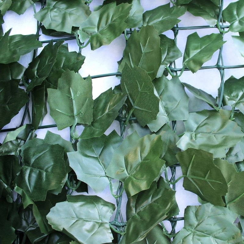 Faux Ivy Privacy Artificial Fence Screen Hedge Wall, 94"x39"