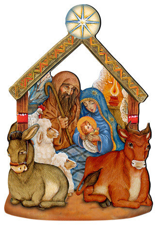 Nativity Cupcake And Cake Toppers