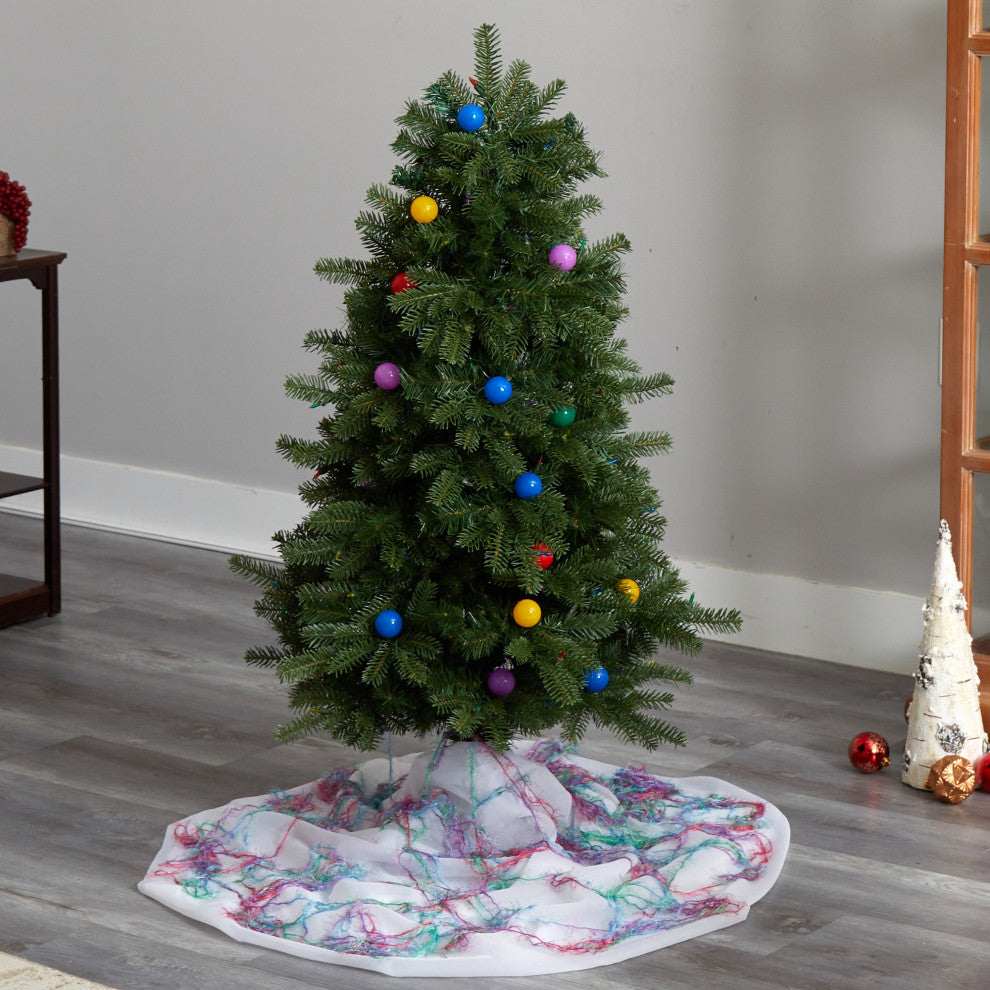 Nearly Natural T3293 4 Montana Mountain Fir Artificial Christmas Tree