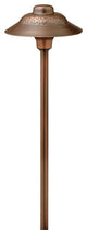 Hinkley Path Essence Hammered Essence Led Path Light, Olde Copper