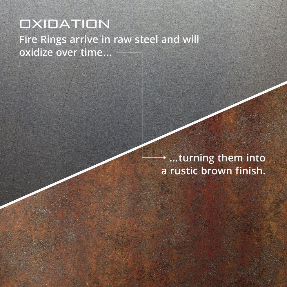 Flying Duck Fire Ring, 30", 60