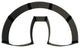 Weathered Wood 'Lucky Horseshoe' - 6' X 9' X 22" Raised Garden Bed - 1" Profile