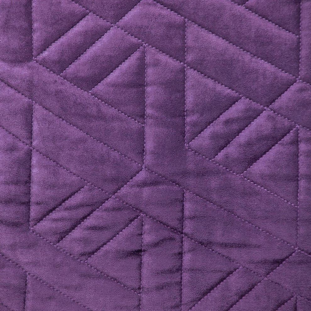 Parkland Collection Delta Purple Throw Pillow