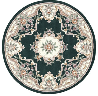 New Aubusson, Emerald, 6' Round